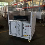 Flatbread baking machine stainless steel body and control panel