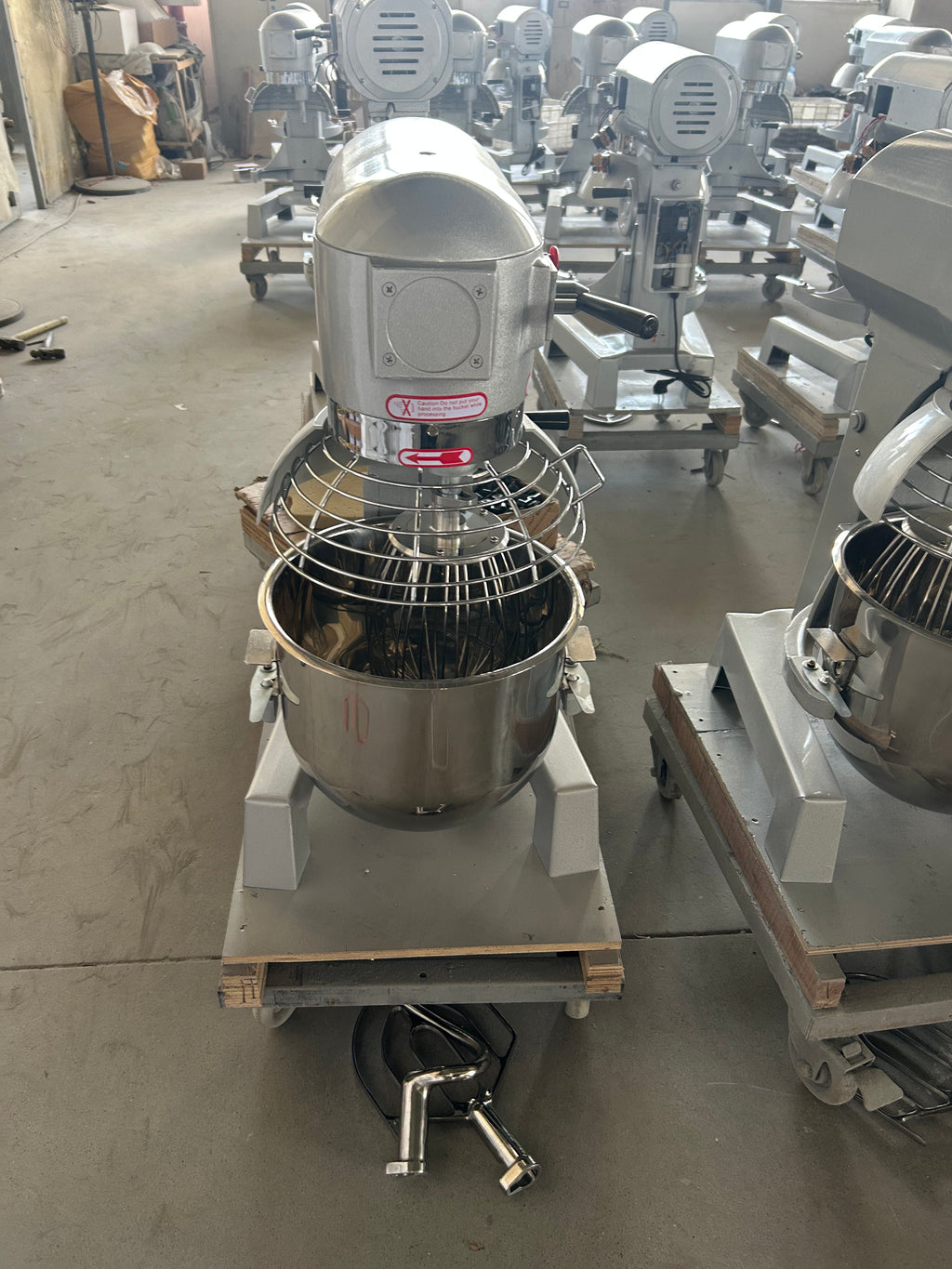 KONBRIT B-Series Heavy Duty Planetary Mixer (10L-80L) | 3-Speed Commercial Flour & Dough Mixer