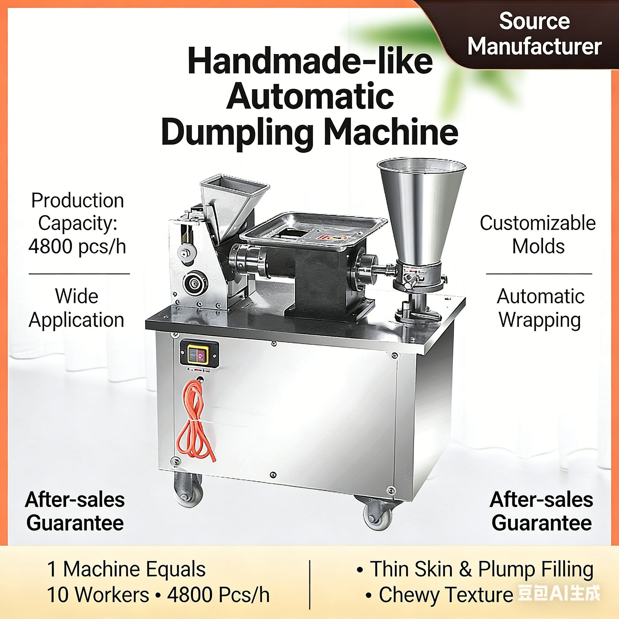 Empanada Master 80 Model | Automatic Latin American Empanada Machine