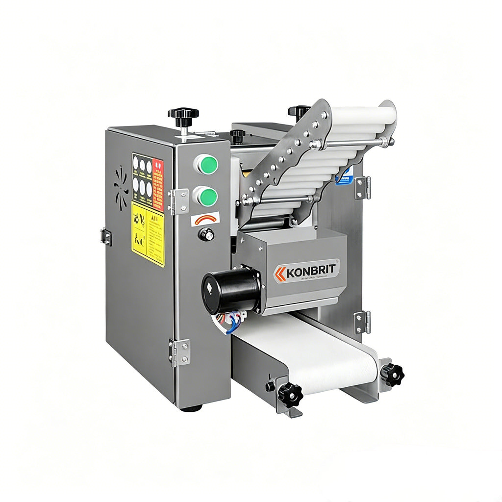 KONBRIT Automatic Dumpling & Tortilla Wrapper Maker - Multi-Functional Skin Cutter - Industrial Food Machinery by KONBRIT - Image 1