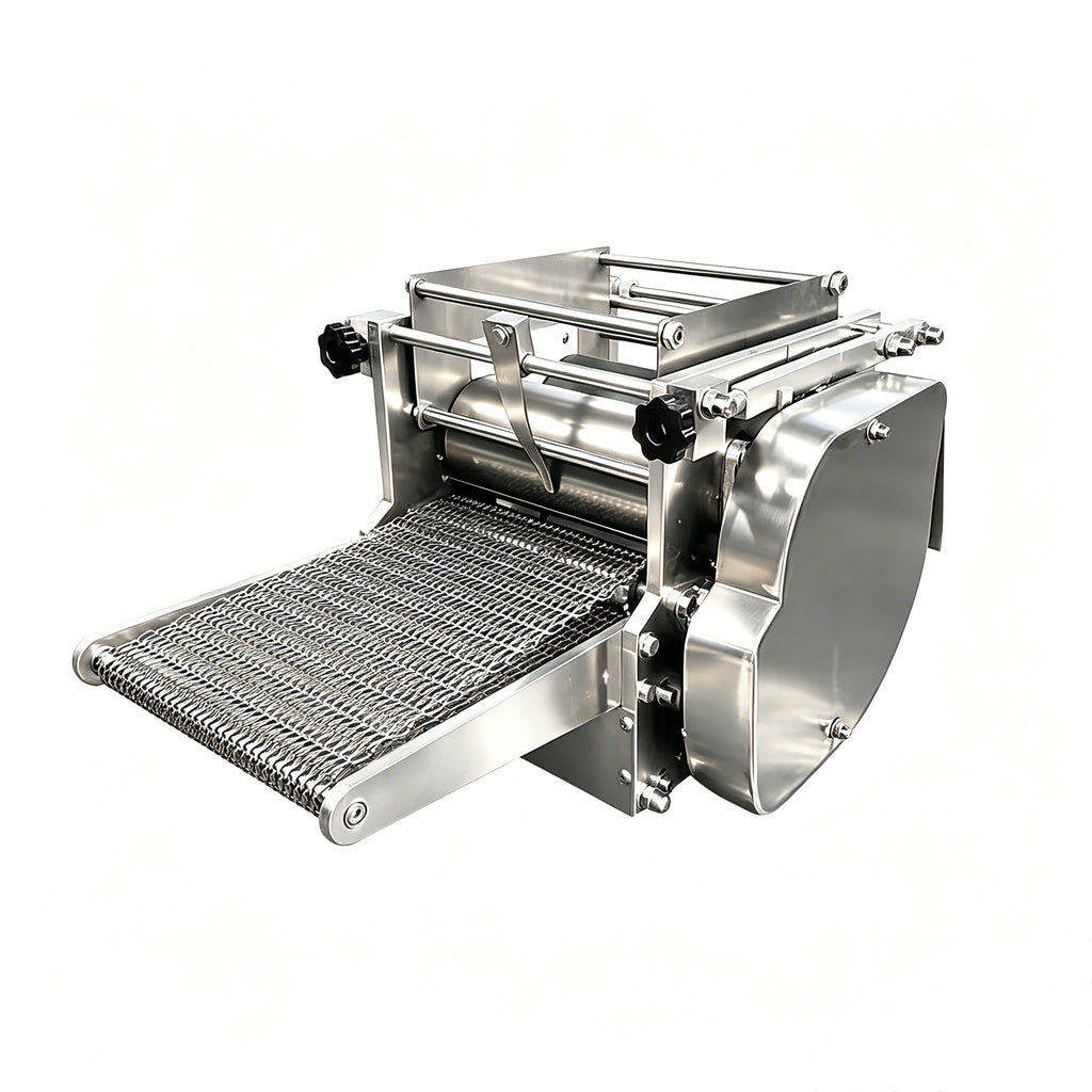 KONBRIT Automatic Corn Tortilla Maker | Commercial Desktop Taco Shell Machine (15cm-40cm) - Industrial Food Machinery by KONBRIT - Image 1