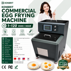 KONBRIT JDJ-A1 Fully Automatic Egg Frying Machine | Commercial Fried Egg Maker with 4.3" Touch Screen (120 pcs/h)