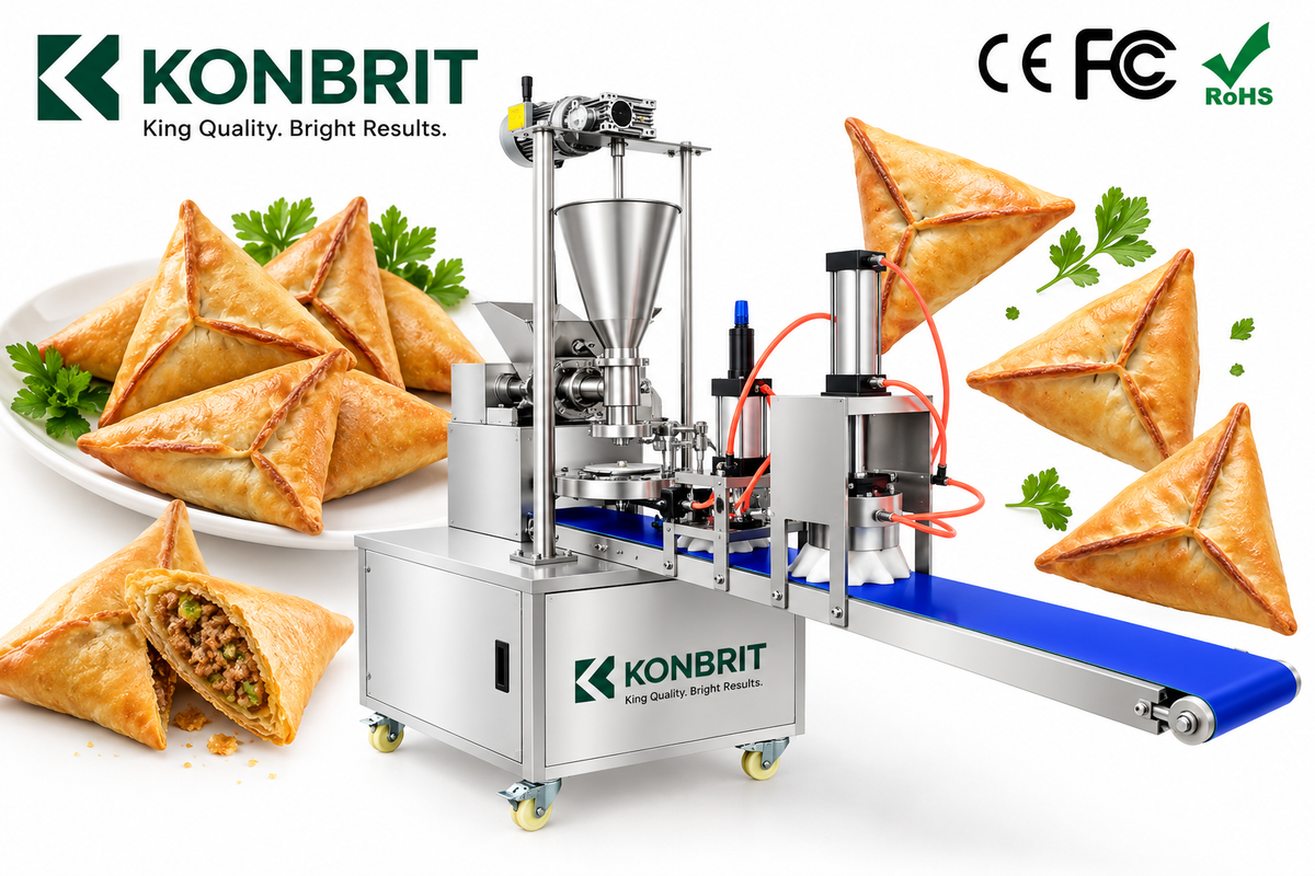 KONBRIT automatic Fatayer and samosa making machine