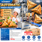 KONBRIT triangular filled pastry forming machine