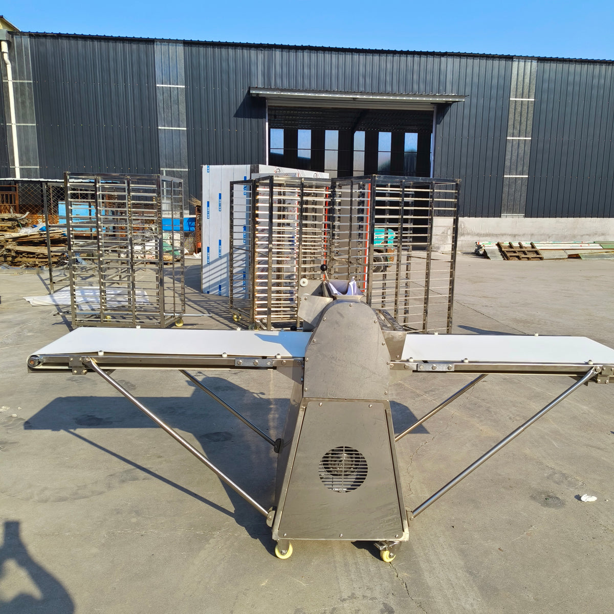 KONBRIT MS500 dough sheeter real machine view