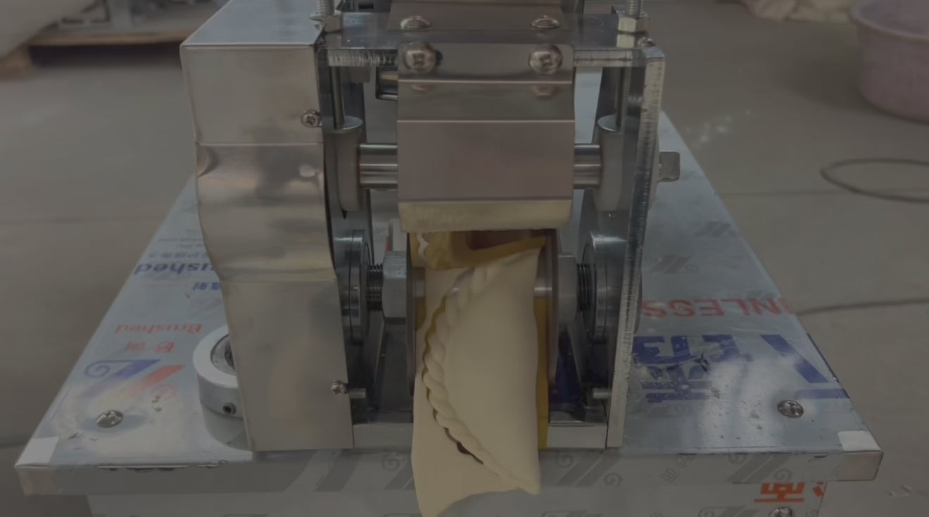 80-Type Commercial Multi-Function Pastry Machine | Make Dumplings, Samosa, Ravioli, Empanada | KONBRIT