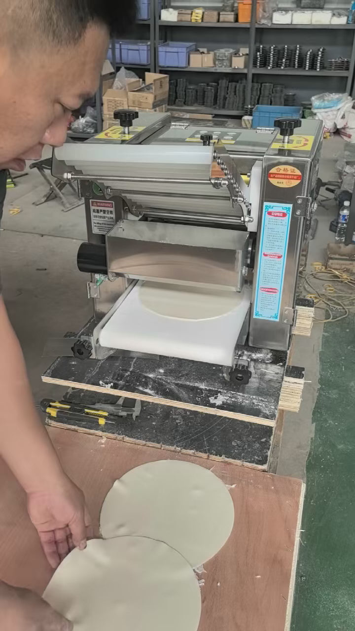 KONBRIT Automatic Dumpling & Tortilla Wrapper Maker - Multi-Functional Skin Cutter